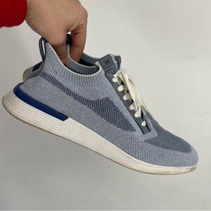 Wolf and Shepherd Men's Supreme Knit Trainer Blue Low Top Size 11 Athletic Golf